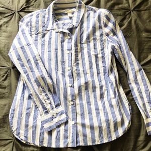 Forever 21 Striped Button Down